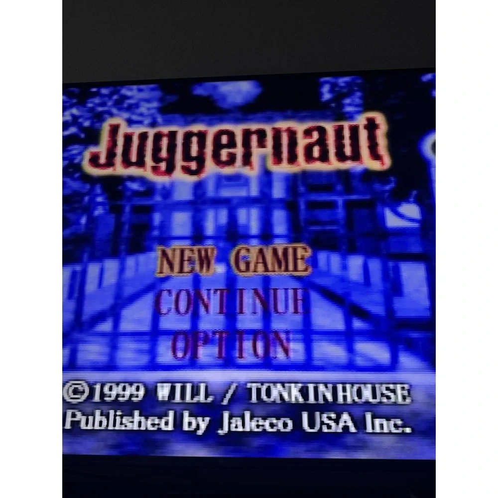 Juggernaut PS1 Horror Game Discs 1-3 Complete (READ DESCRIPTION)